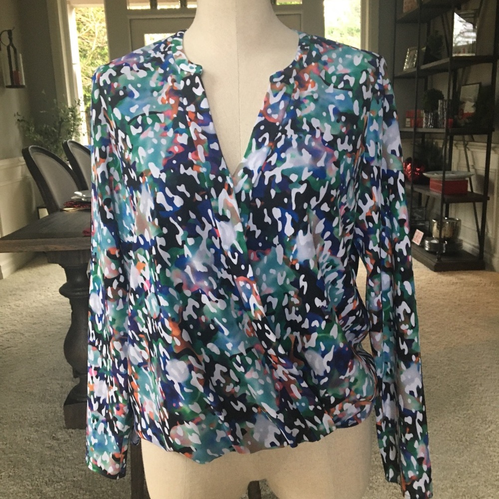 NWT Cooper and Ella Isla print blouse